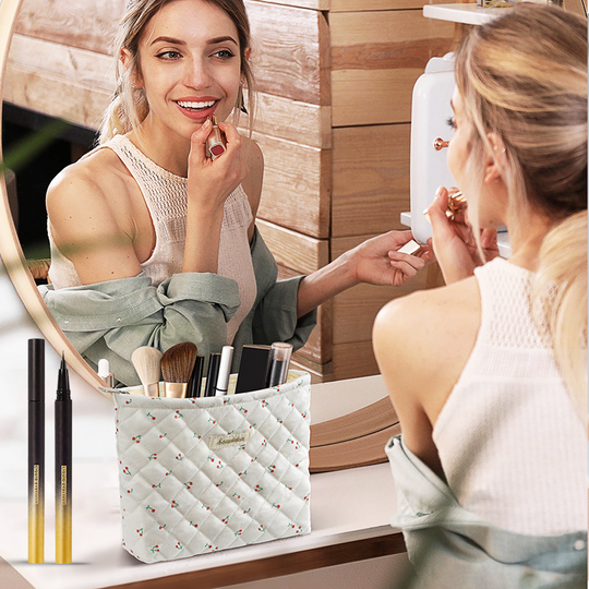 🥳2026 HOT SALE🥳💞50K+ SOLD!💦☔ 50% OFF Waterproof Liquid Eyeliner Pen – Ultra-precise tip for a crisp line that stays put all day. Smudge-proof, fade-proof, flawless. 🖋️🔒