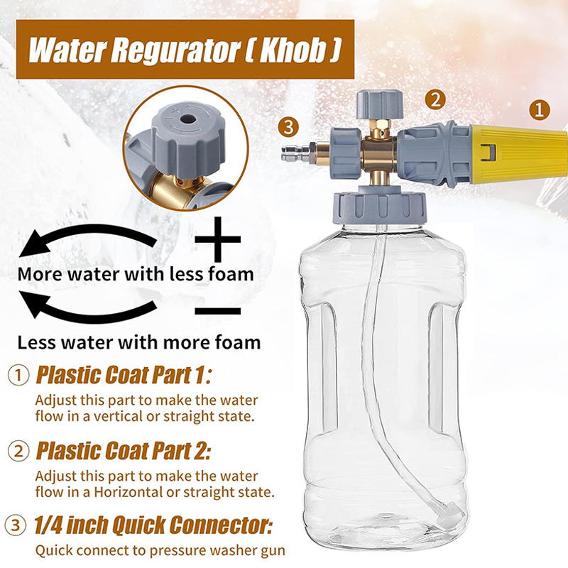 High-Pressure Foam Cannon for Car Washing