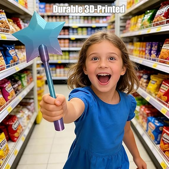 3D Printed Star-Topped Tap-to-Pay Wand