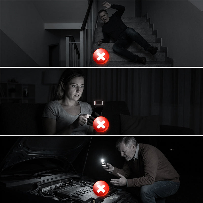 Rechargeable P50 LED Flashlight with Adjustable Zoom