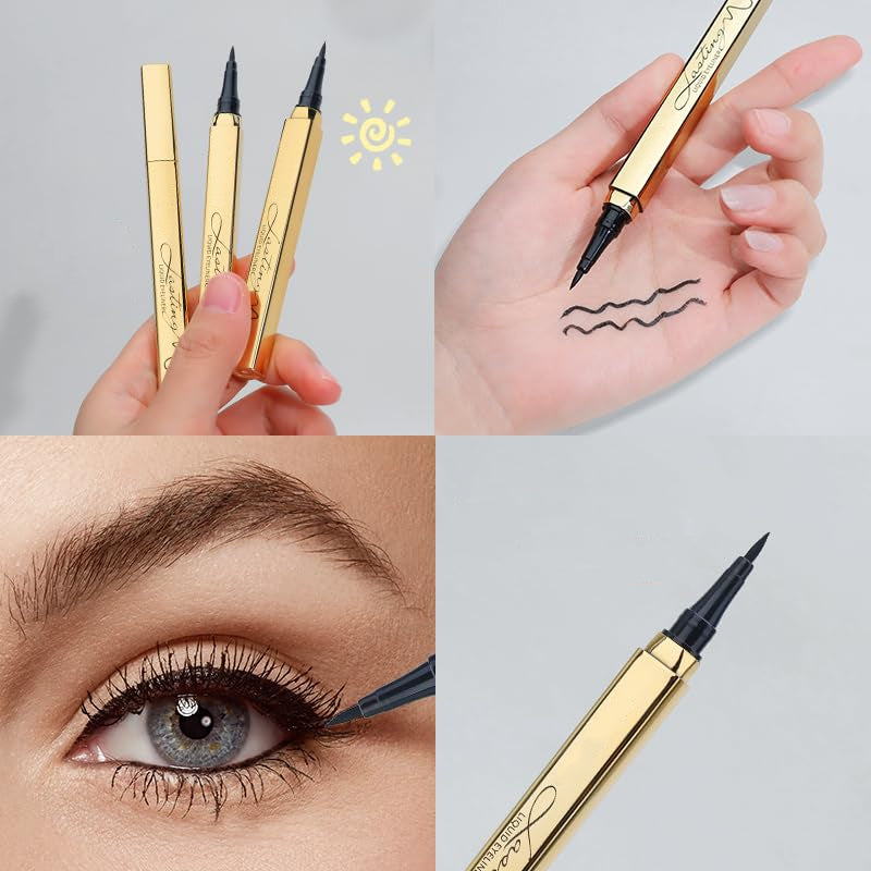 🥳2026 HOT SALE🥳💞50K+ SOLD!💥Define Your Gaze with Waterproof Eyeliner. Smudge-resistant, long-wearing formula for a bold, lasting look. An ideal gift. 💝👁️