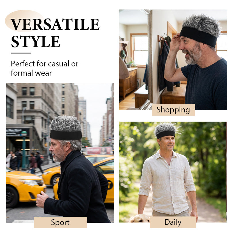 Unisex Hip-Hop Style Wig Hat