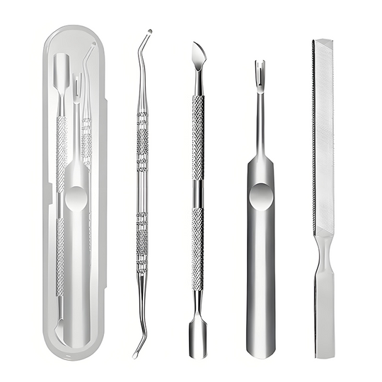 Stainless Steel Manicure & Pedicure Tool Set