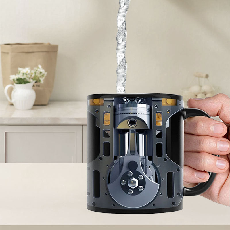 Mechanic Engine Ceramic Coffee Mug