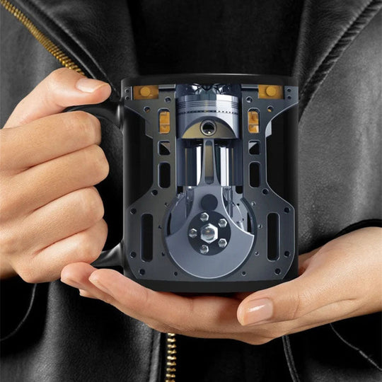 Mechanic Engine Ceramic Coffee Mug