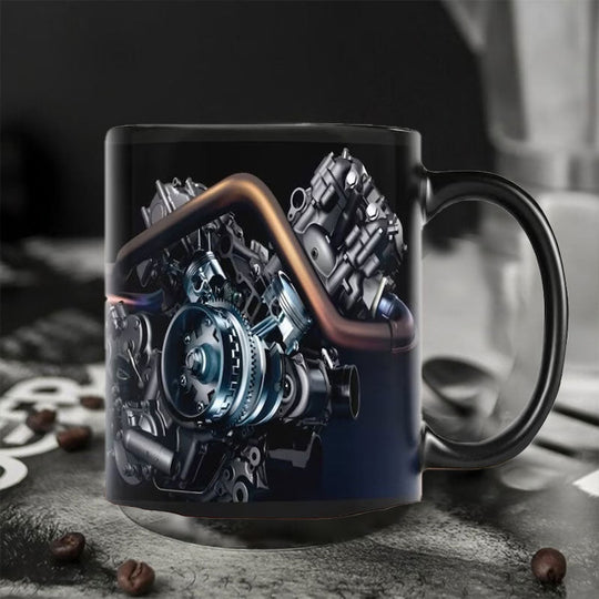Mechanic Engine Ceramic Coffee Mug