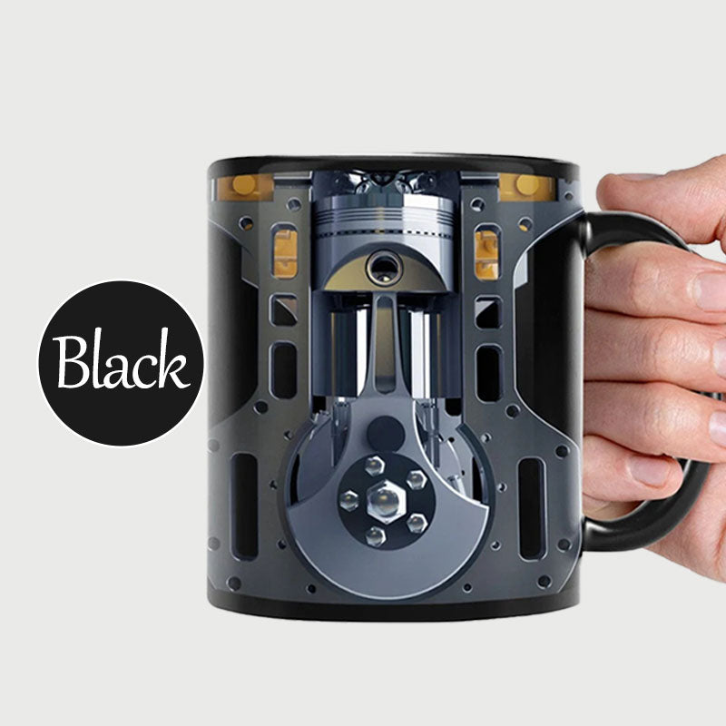 Mechanic Engine Ceramic Coffee Mug