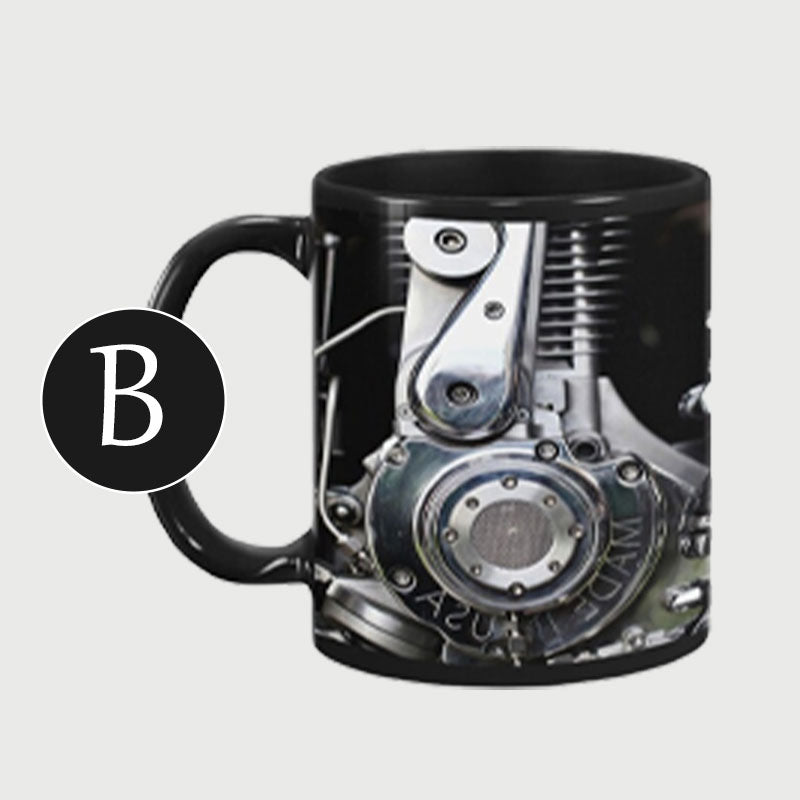 Mechanic Engine Ceramic Coffee Mug