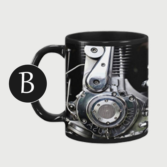 Mechanic Engine Ceramic Coffee Mug