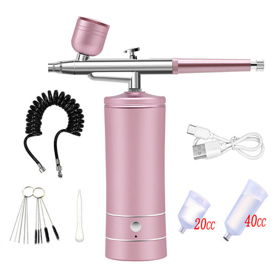 Portable Cordless Airbrush Kit with Compressor