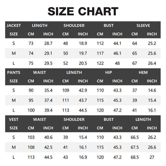 ⏳Time-Limited Special⏰Men's Slim-Fit 3-Piece Suit Set