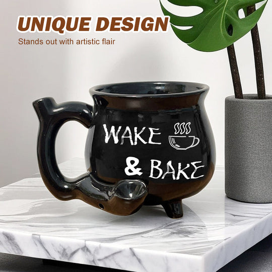 🎁Novelty Glazed Ceramic Coffee Mug with Handle