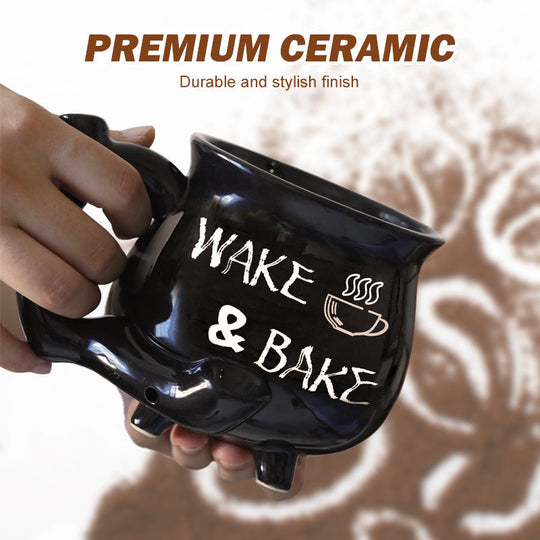 🎁Novelty Glazed Ceramic Coffee Mug with Handle