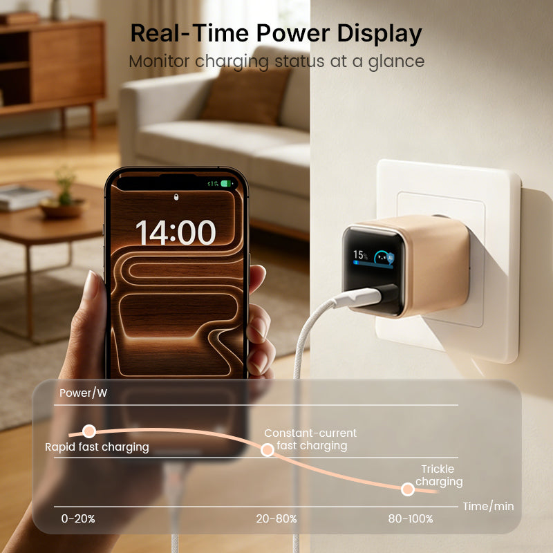 🔥2026 New Arrival🔥 45W Fast Charger with Digital Display