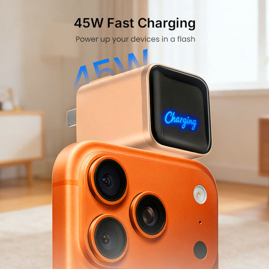 🔥2026 New Arrival🔥 45W Fast Charger with Digital Display