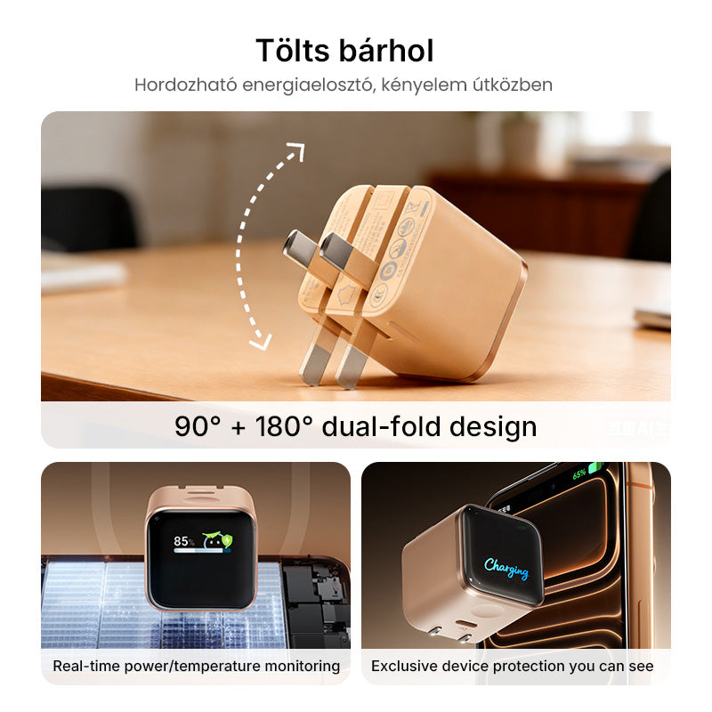 🔥2026 New Arrival🔥 45W Fast Charger with Digital Display