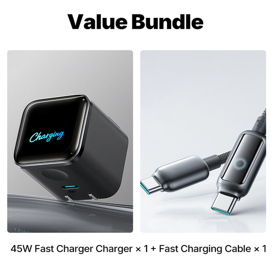🔥2026 New Arrival🔥 45W Fast Charger with Digital Display