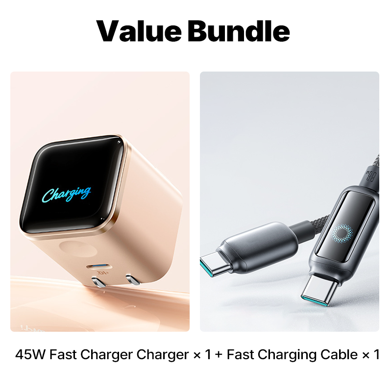 🔥2026 New Arrival🔥 45W Fast Charger with Digital Display