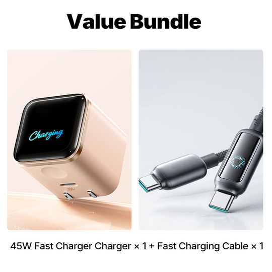 🔥2026 New Arrival🔥 45W Fast Charger with Digital Display