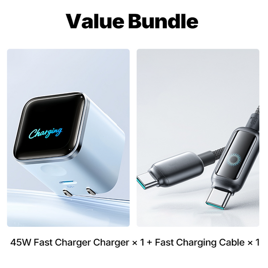 🔥2026 New Arrival🔥 45W Fast Charger with Digital Display