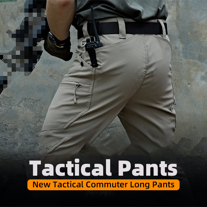 💪 Built Tough for Every Day | Men's Waterproof Multi-Pocket Tactical Pants