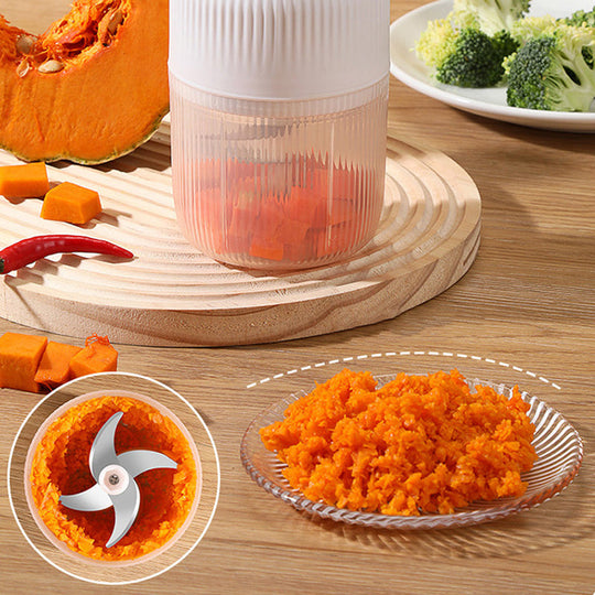 🎁Limited Time Special Savings💥 Powerful, high-capacity electric food processor | food-grade materials, portable, cordless