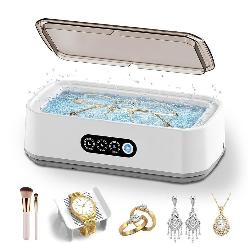 650ml Ultrasonic Cleaner for Jewelry & Glasses