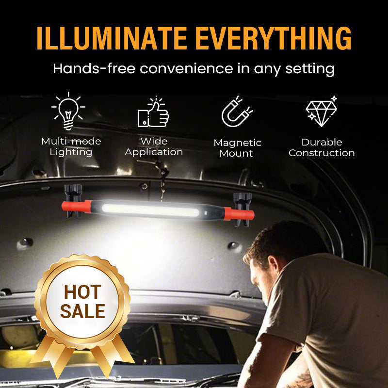 📢 Limited-time 50% off offer! 💡 4-in-1 Rechargeable Work Light – Hands-Free, Anywhere