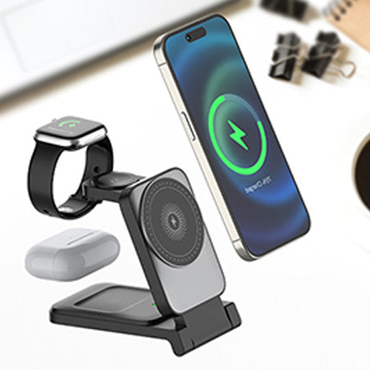 🔥2026 New Arrivals: 50% Off for a Limited Time!🔥3-in-1 Foldable Magnetic Wireless Charger
