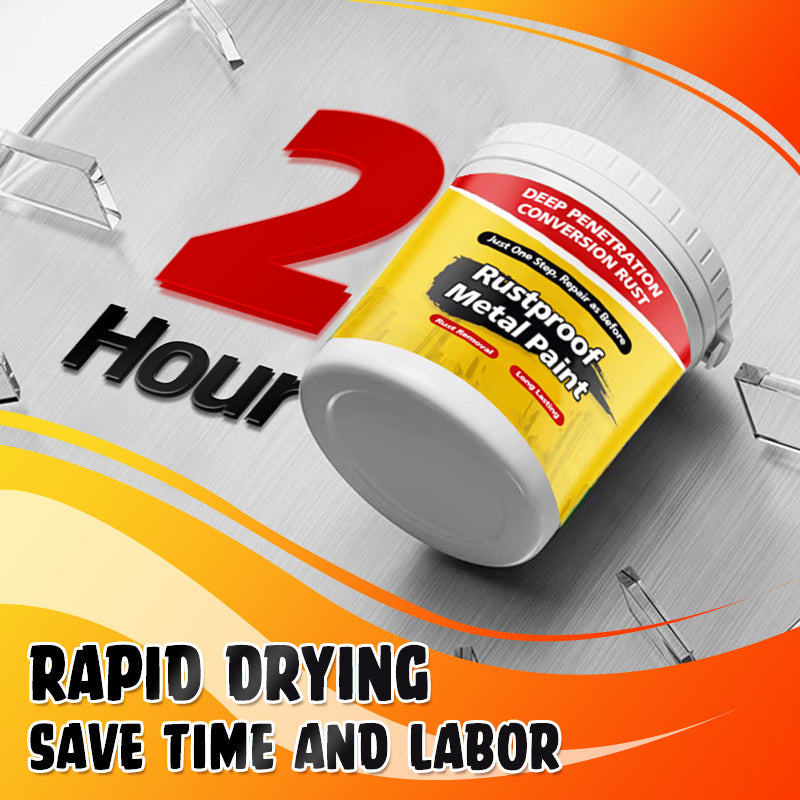 Rustproof Metal Paint|One tin covers 2.3m²