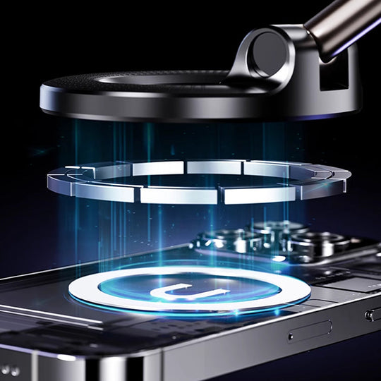 Foldable Magnetic Car Phone Holder