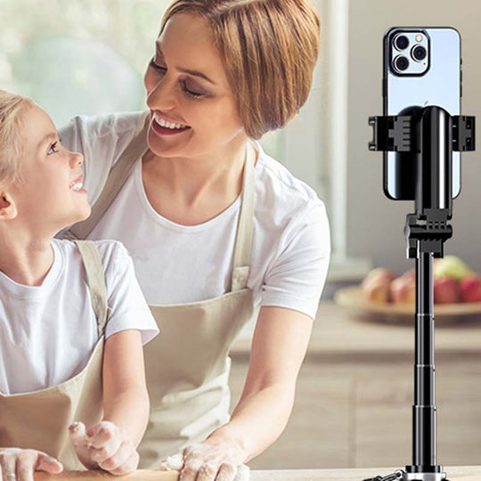 Extendable Selfie Stick Tripod with Wireless Remote