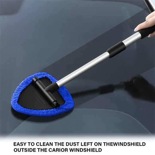 Car Windshield Cleaner Tool Kit – Extendable & 180° Rotatable