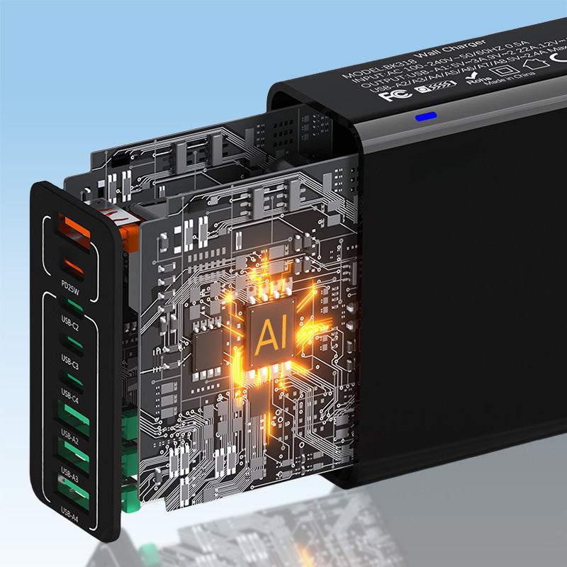 Multi-Port 150W Fast Charging Phone Charger