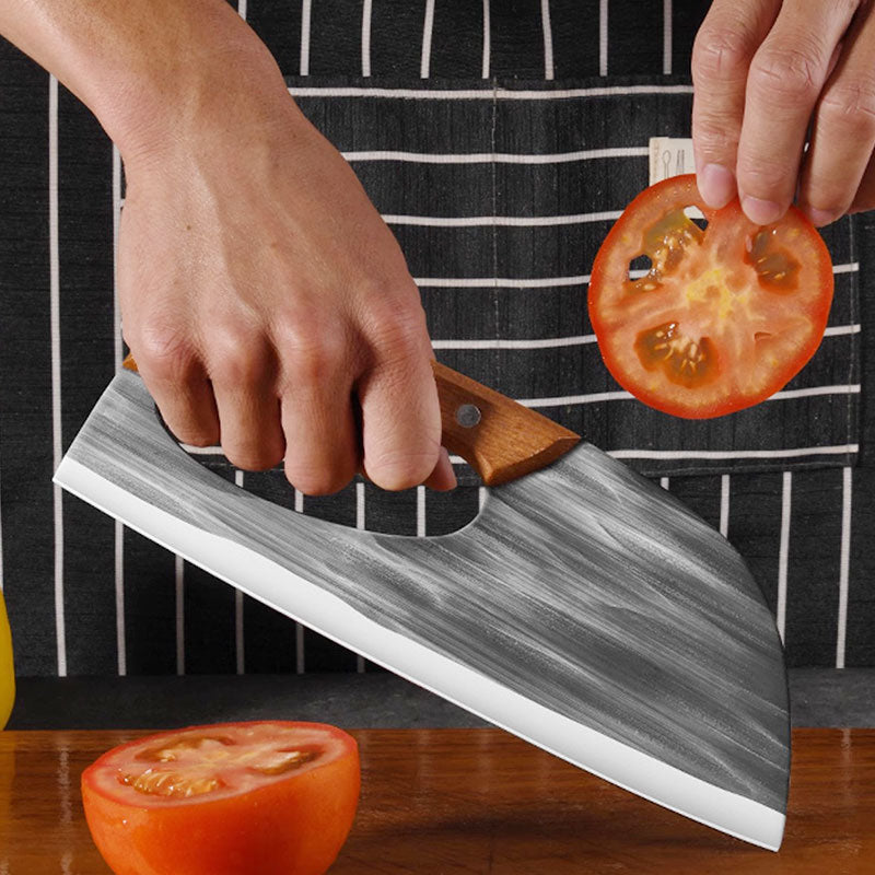 💎 50% OFF! 💎 Multifunctional Stainless Steel Labor-Saving Kitchen Knife – 24cm Ultra-Sharp, Ergonomic Handle & Rust-Resistant 🔪