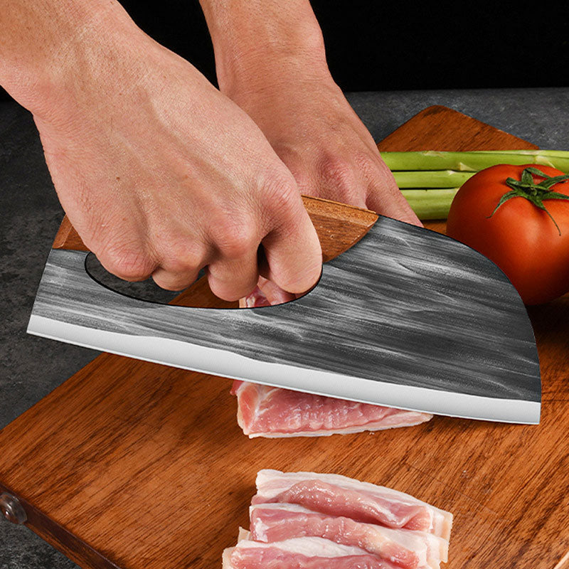 💎 50% OFF! 💎 Multifunctional Stainless Steel Labor-Saving Kitchen Knife – 24cm Ultra-Sharp, Ergonomic Handle & Rust-Resistant 🔪