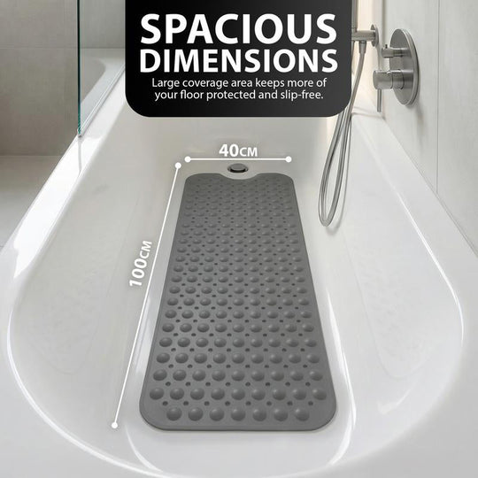 🔥While Supplies Last 50% OFF!🎉 40"x16" Non-Slip Bathtub Mat with Suction Cups
