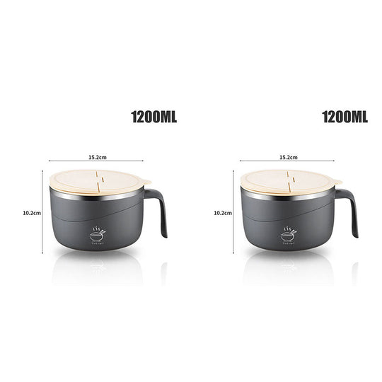 🍲30% OFF!🍜304 Stainless Steel Insulated Ramen Bowl🔥