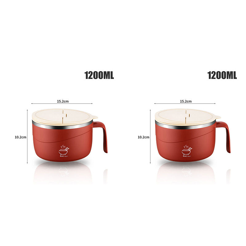 🍲30% OFF!🍜304 Stainless Steel Insulated Ramen Bowl🔥