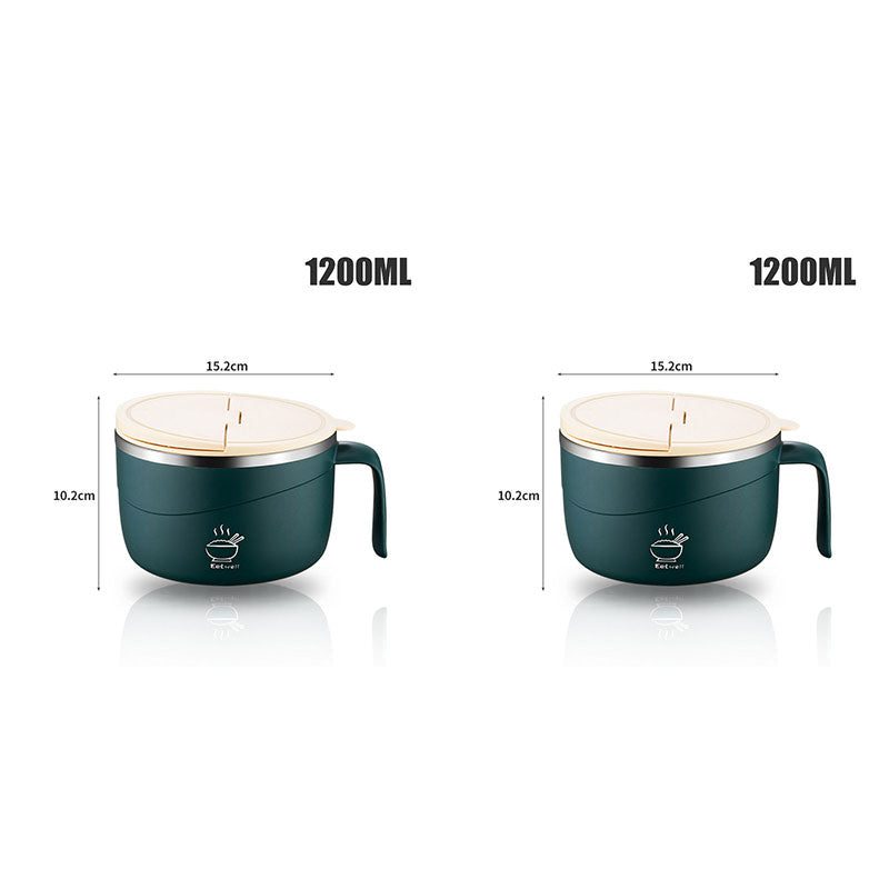 🍲30% OFF!🍜304 Stainless Steel Insulated Ramen Bowl🔥