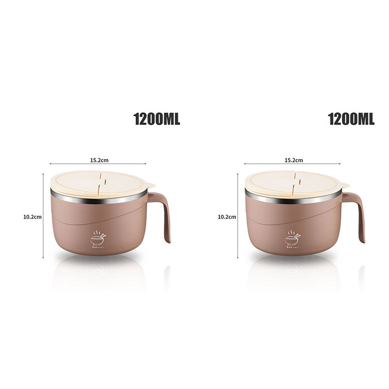 🍲30% OFF!🍜304 Stainless Steel Insulated Ramen Bowl🔥