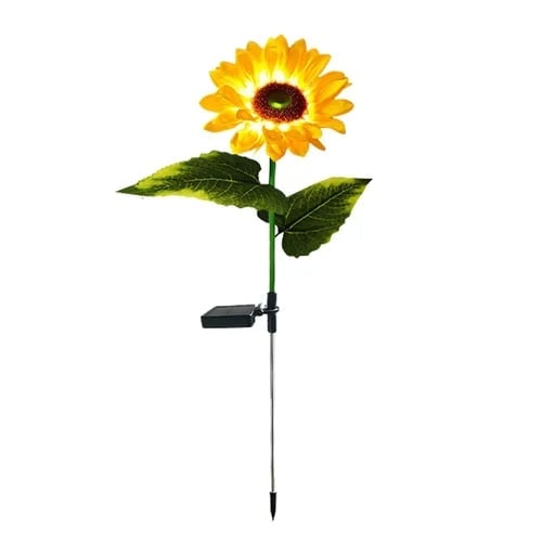 🌻60% OFF! ☀️ Waterproof Solar Sunflower Lights – Realistic Petals, IP65 Weatherproof & 8–12H Auto Glow ☀️🌻