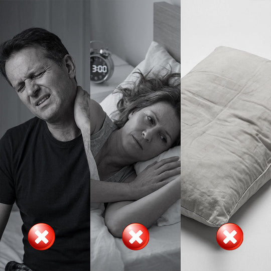 💖Ergonomic Memory Foam Cervical Pillow for Deep Sleep