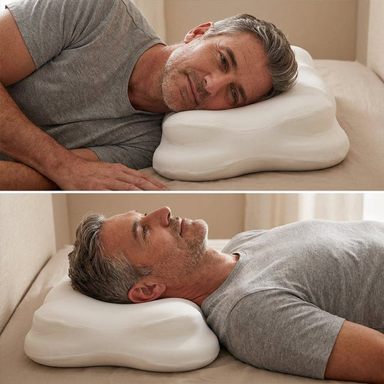💖Ergonomic Memory Foam Cervical Pillow for Deep Sleep