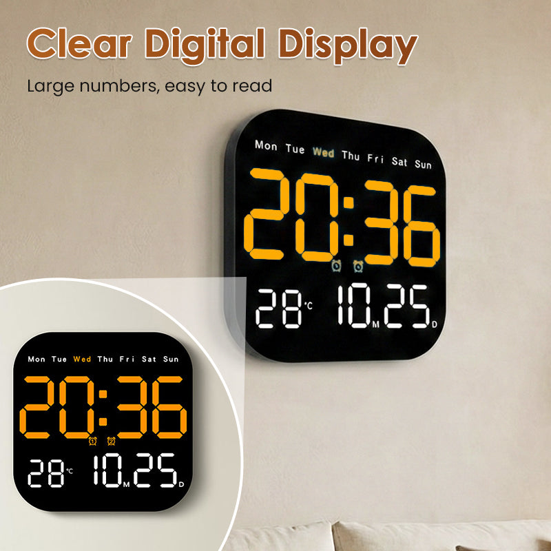 Reloj despertador digital multifuncional para el hogar & Oficina