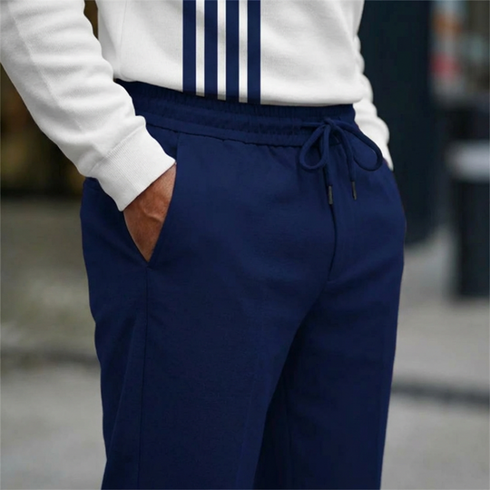 👕 60% OFF NOW! 🔥 Men's Graphic Print Pullover & Pants Set – Street Style, Comfort Fit & Casual Look 👖