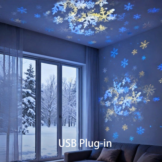 🥳2026 HOT SALE🥳💞50K+ SOLD!💥👵🌈 50% OFF! Dynamic Rotating LED Light Projector – Calm & relaxation for your home. Gentle moving lights ease restless nights. Perfect for bedroom or living room. 🌙✨