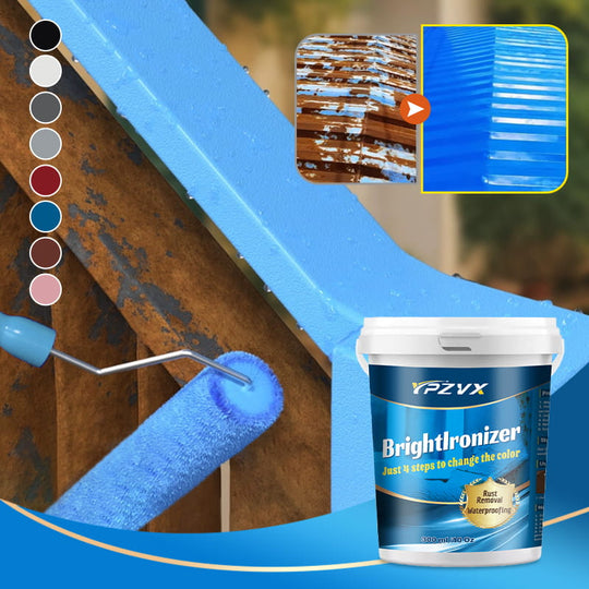 BrightIronizer🔥Anti-rust and waterproof metal paint-rust remover