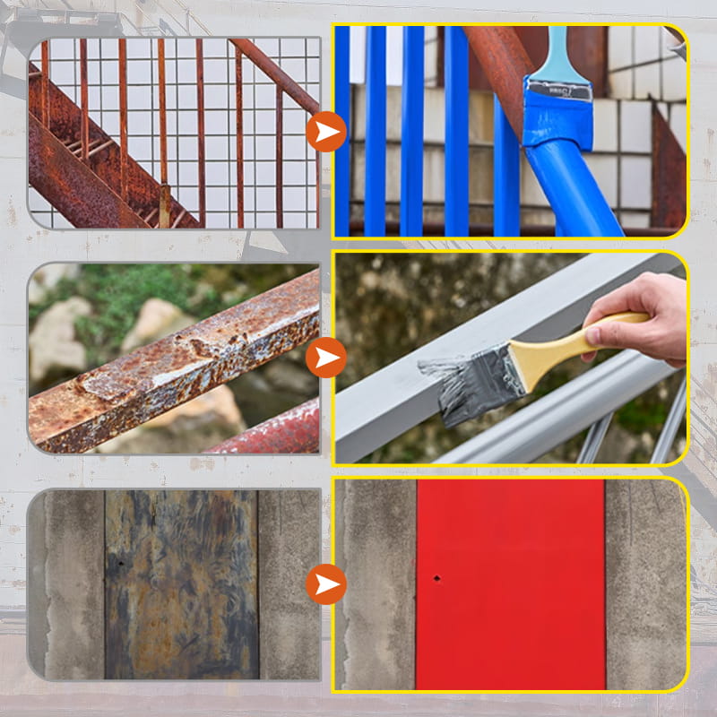 BrightIronizer🔥Anti-rust and waterproof metal paint-rust remover
