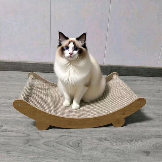 🐱 JETZT 50% RABATT! ⏰ 2-in-1 Sisal-Kratz- und Liegefläche für Katzen – Kratzbaum &  Bequem, strapazierfähiges Sisal &  Platzsparend 🛏️
